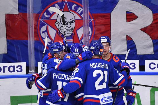 Russia Ice Hockey Kontinental League SKA - Barys