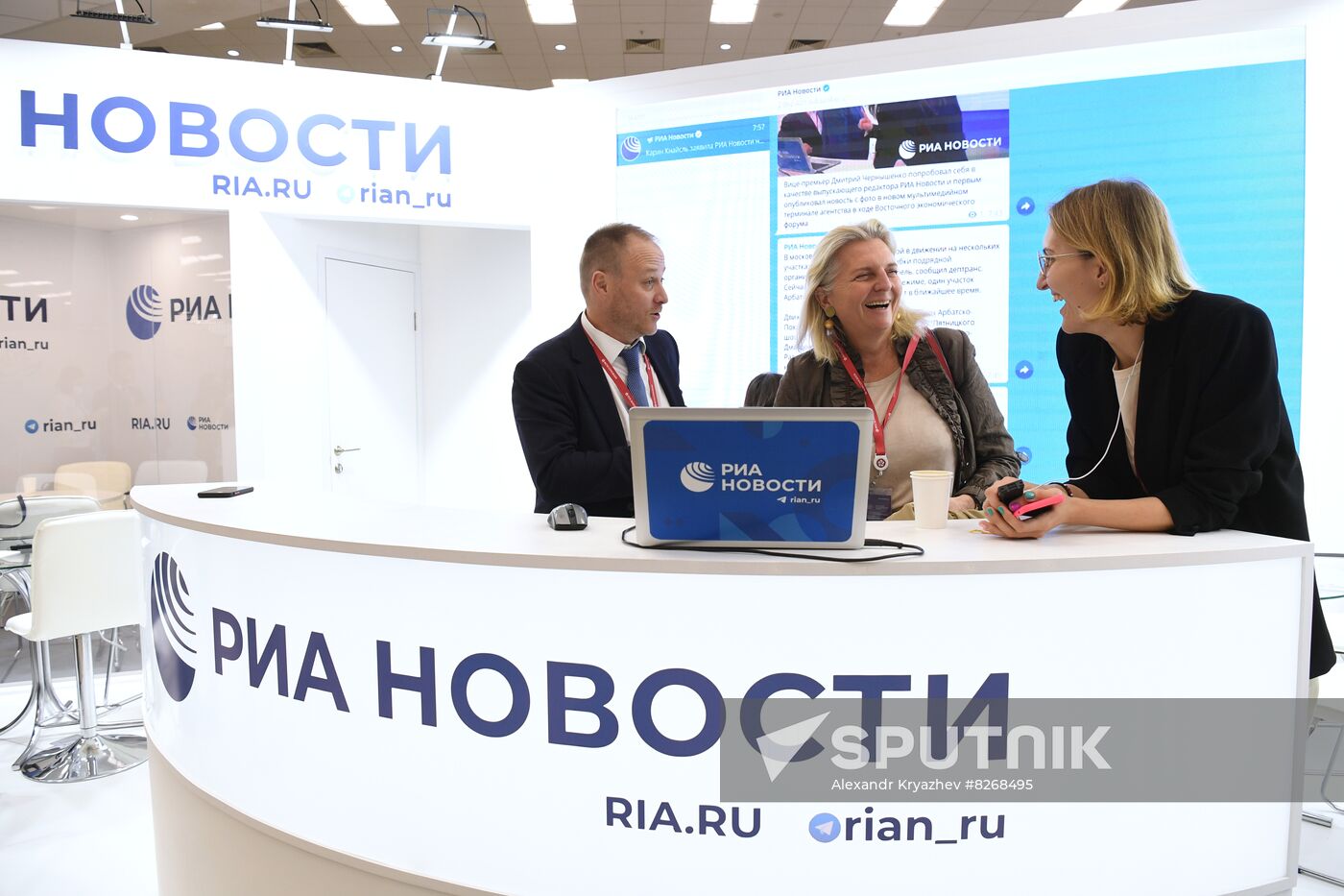 Russia EEF Rossiya Segodnya Stand