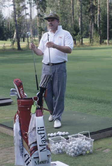 Sovereign Russian Open '96 international golf tournament