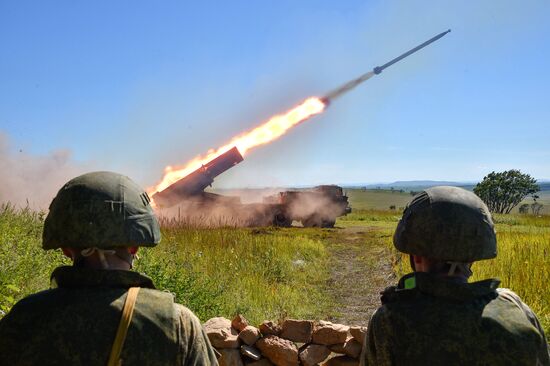 Russia Defence Strategic Drills