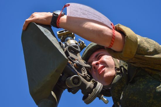 Russia Defence Strategic Drills