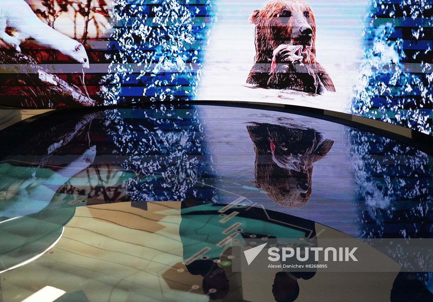A view shows an installation at the 2022 Eastern Economic Forum (EEF) in Vladivostok, Russia. Location: Russia, Primorsky krai region, Vladivostok. Author: Alexei Danichev/Sputnik. Russia EEF Sidelines