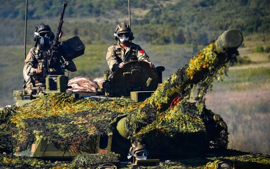 Russia Defence Strategic Drills