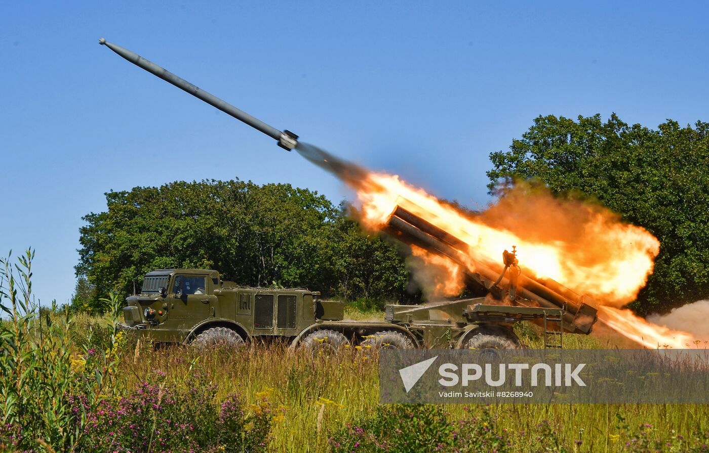 Russia Defence Strategic Drills