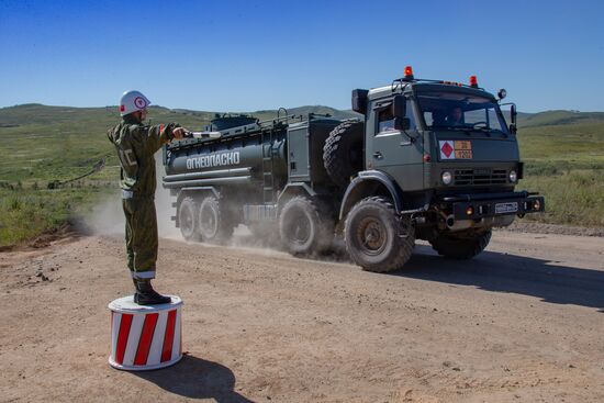 Russia Defence Strategic Drills
