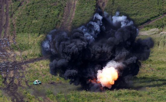 Russia Defence Strategic Drills