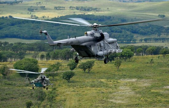 Russia Defence Strategic Drills