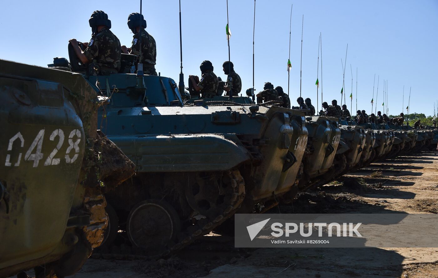 Russia Defence Strategic Drills