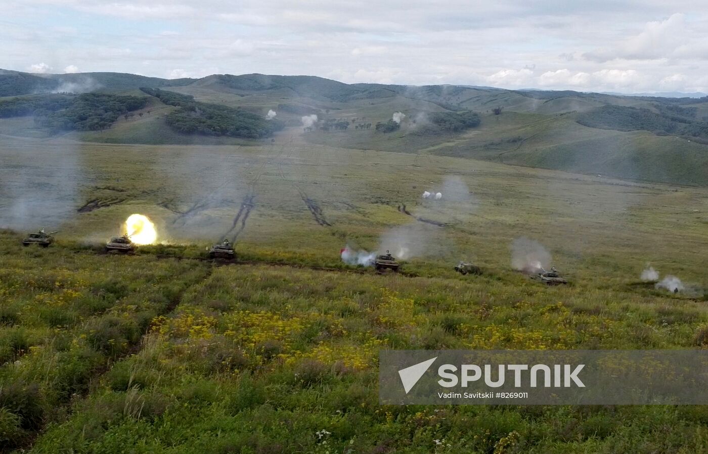 Russia Defence Strategic Drills