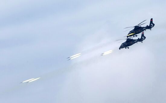 Russia Defence Strategic Drills
