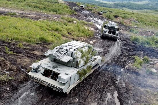 Russia Defence Strategic Drills