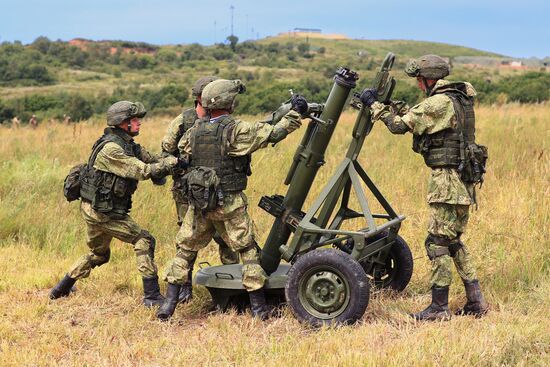 Russia Defence Strategic Drills