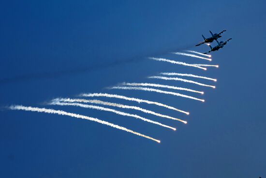 Russia Defence Strategic Drills