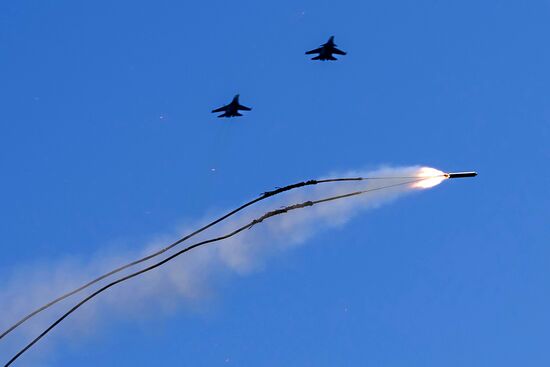 Russia Defence Strategic Drills