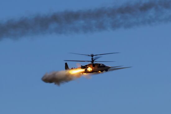 Russia Defence Strategic Drills