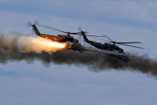 Russia Defence Strategic Drills