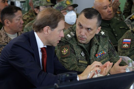 Russia Defence Strategic Drills