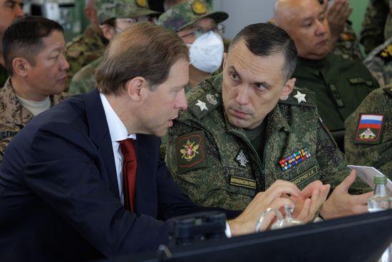 Russia Defence Strategic Drills