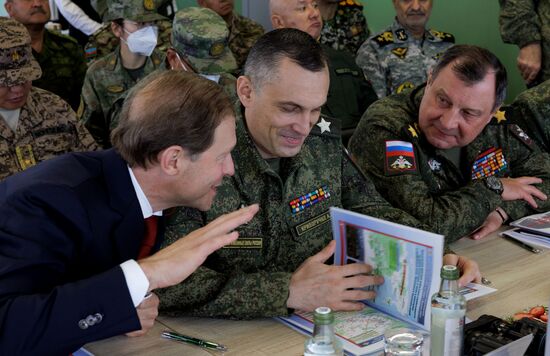 Russia Defence Strategic Drills