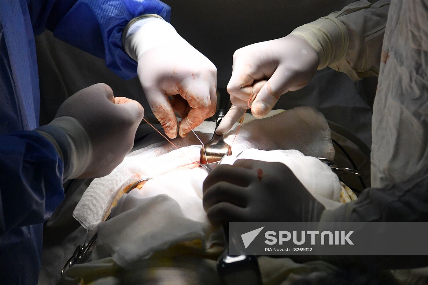 Ukraine Russia Military Operation Hospital