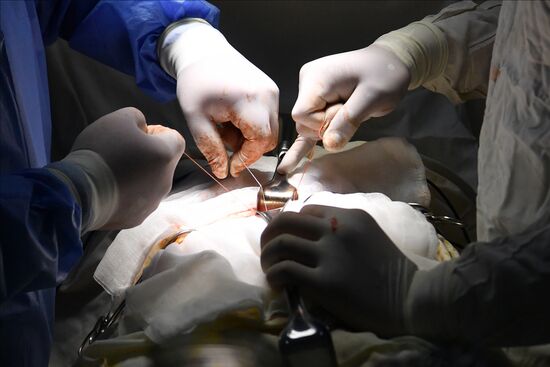 Ukraine Russia Military Operation Hospital