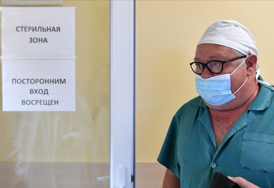 Ukraine Russia Military Operation Hospital