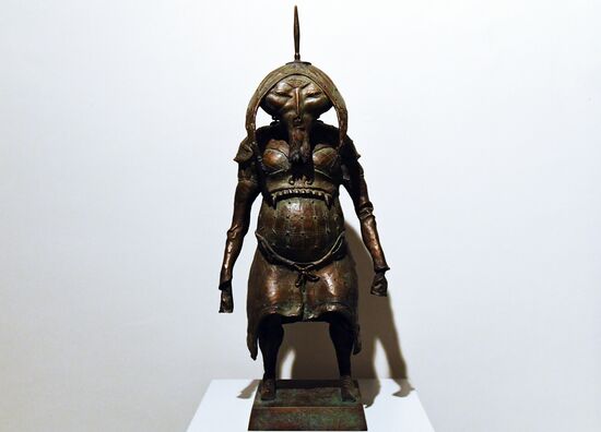 Dashi Namdakov's exhibition in Krasnoyarsk