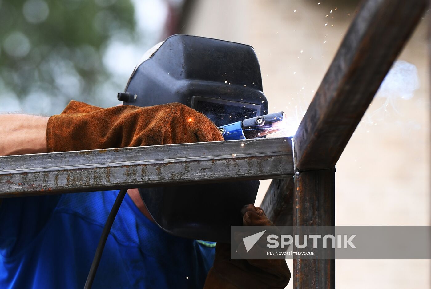 Ukraine Russia Military Operation Kindergarten Repair