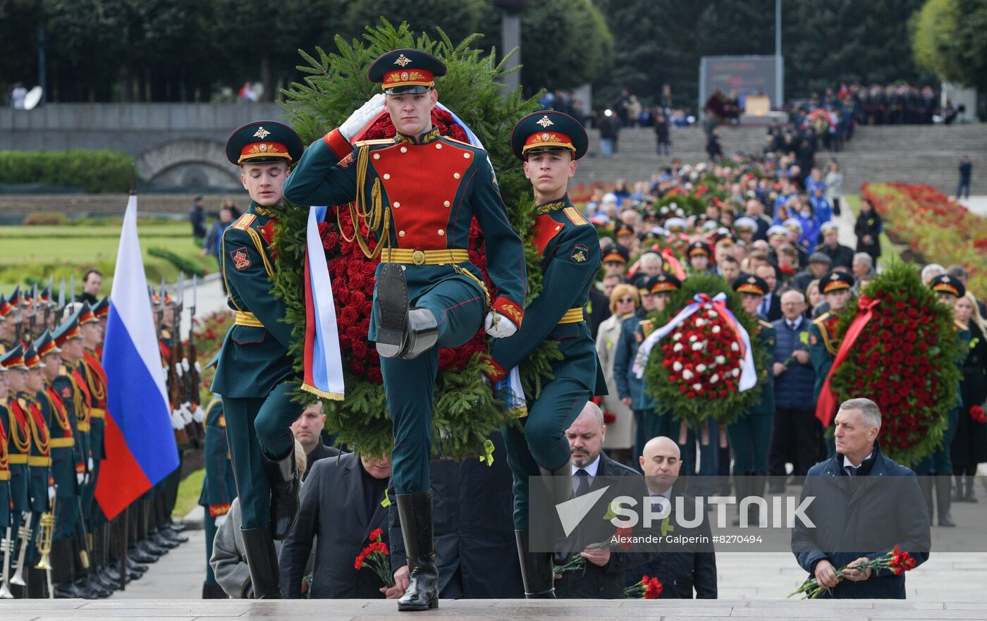 Russia WWII Leningrad Siege Memorial Day