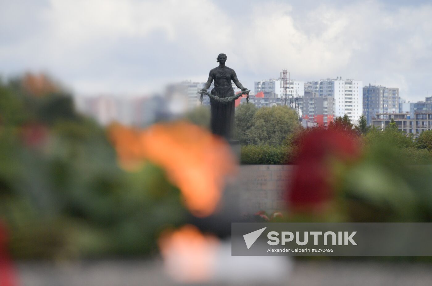 Russia WWII Leningrad Siege Memorial Day