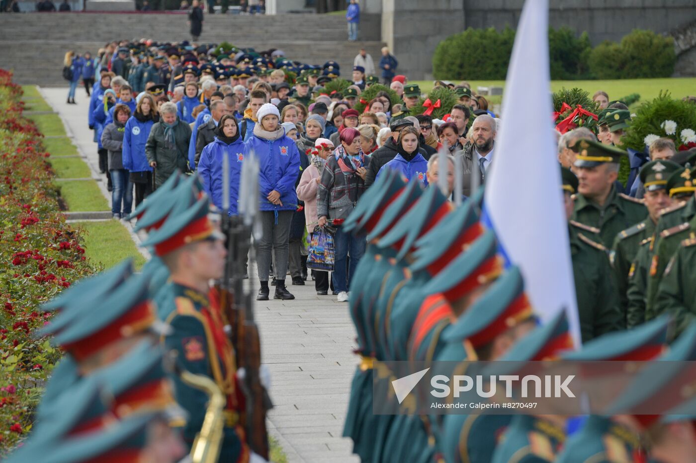 Russia WWII Leningrad Siege Memorial Day