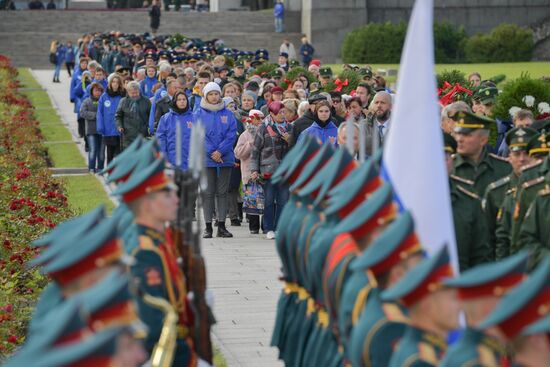 Russia WWII Leningrad Siege Memorial Day