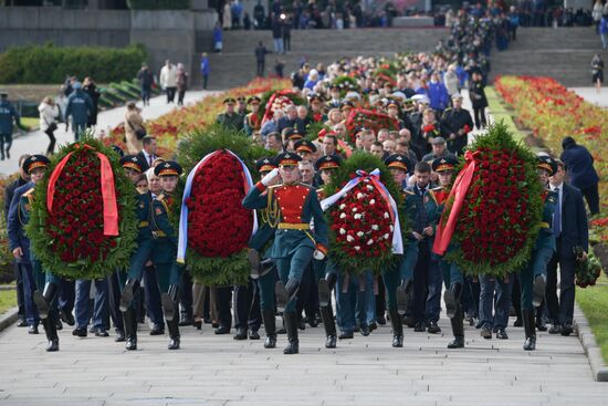 Russia WWII Leningrad Siege Memorial Day