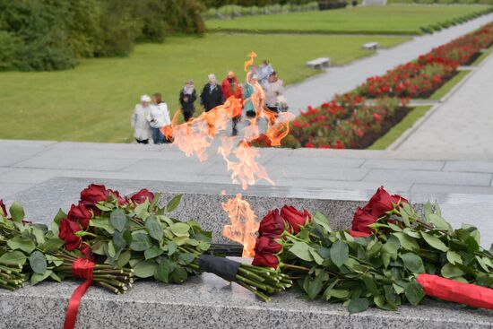 Russia WWII Leningrad Siege Memorial Day