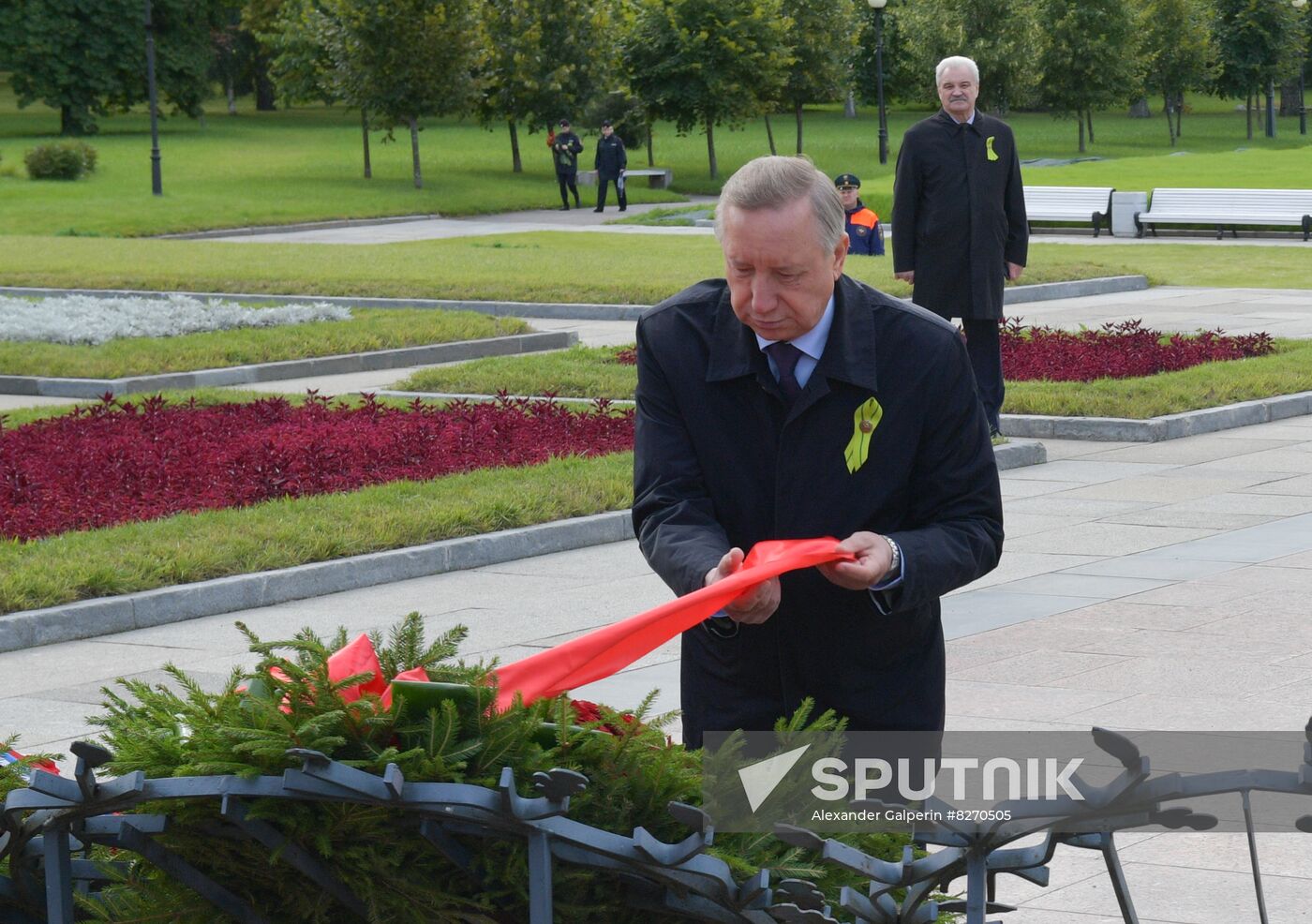 Russia WWII Leningrad Siege Memorial Day