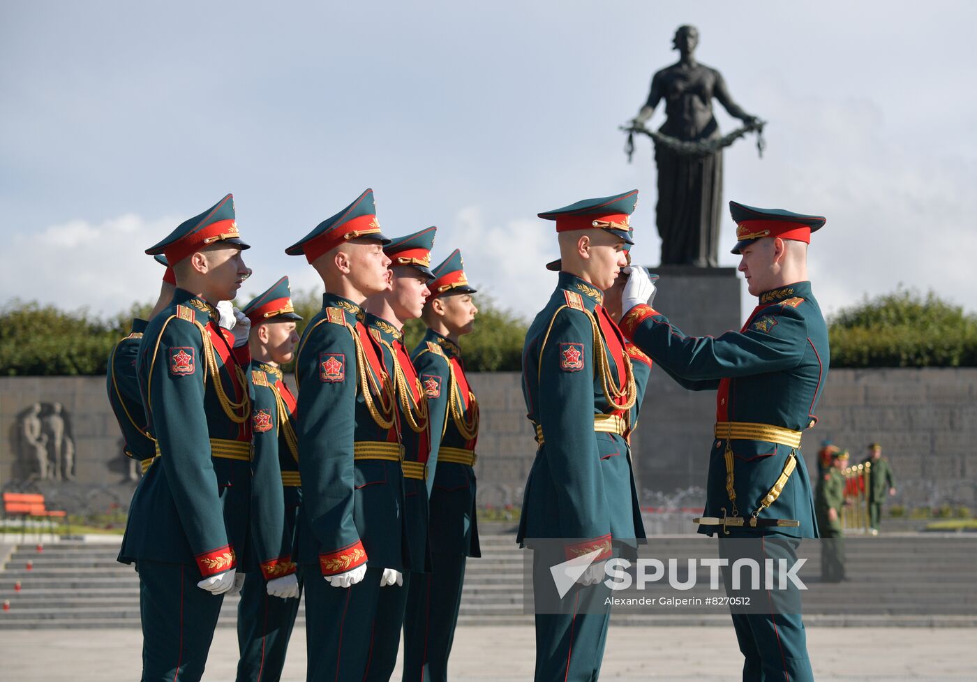 Russia WWII Leningrad Siege Memorial Day