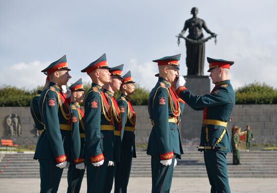 Russia WWII Leningrad Siege Memorial Day