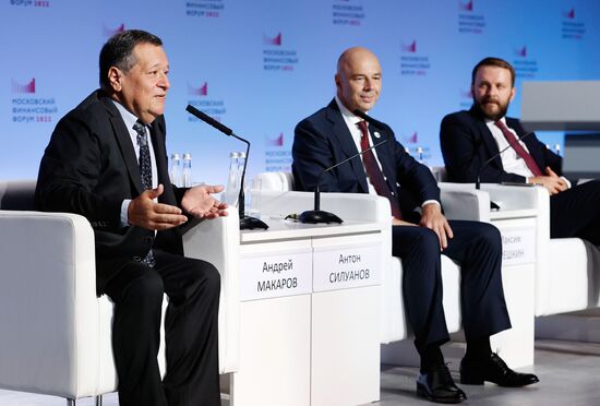 Russia Moscow Financial Forum