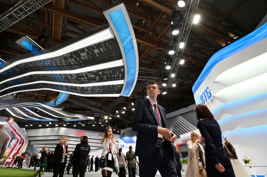 Russia Moscow Financial Forum