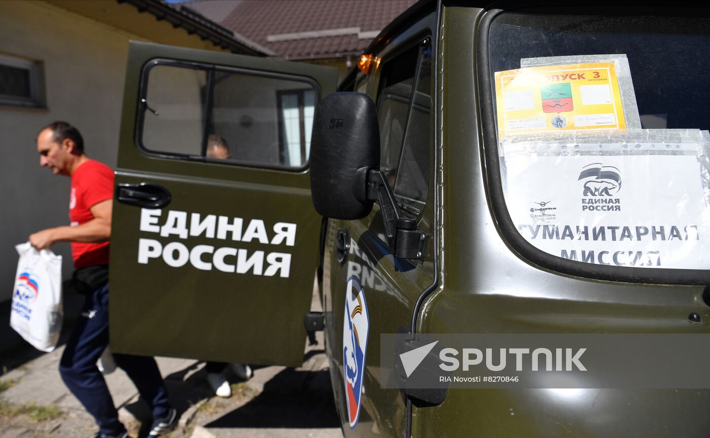 Ukraine Russia Military Operation Humanitarian Aid