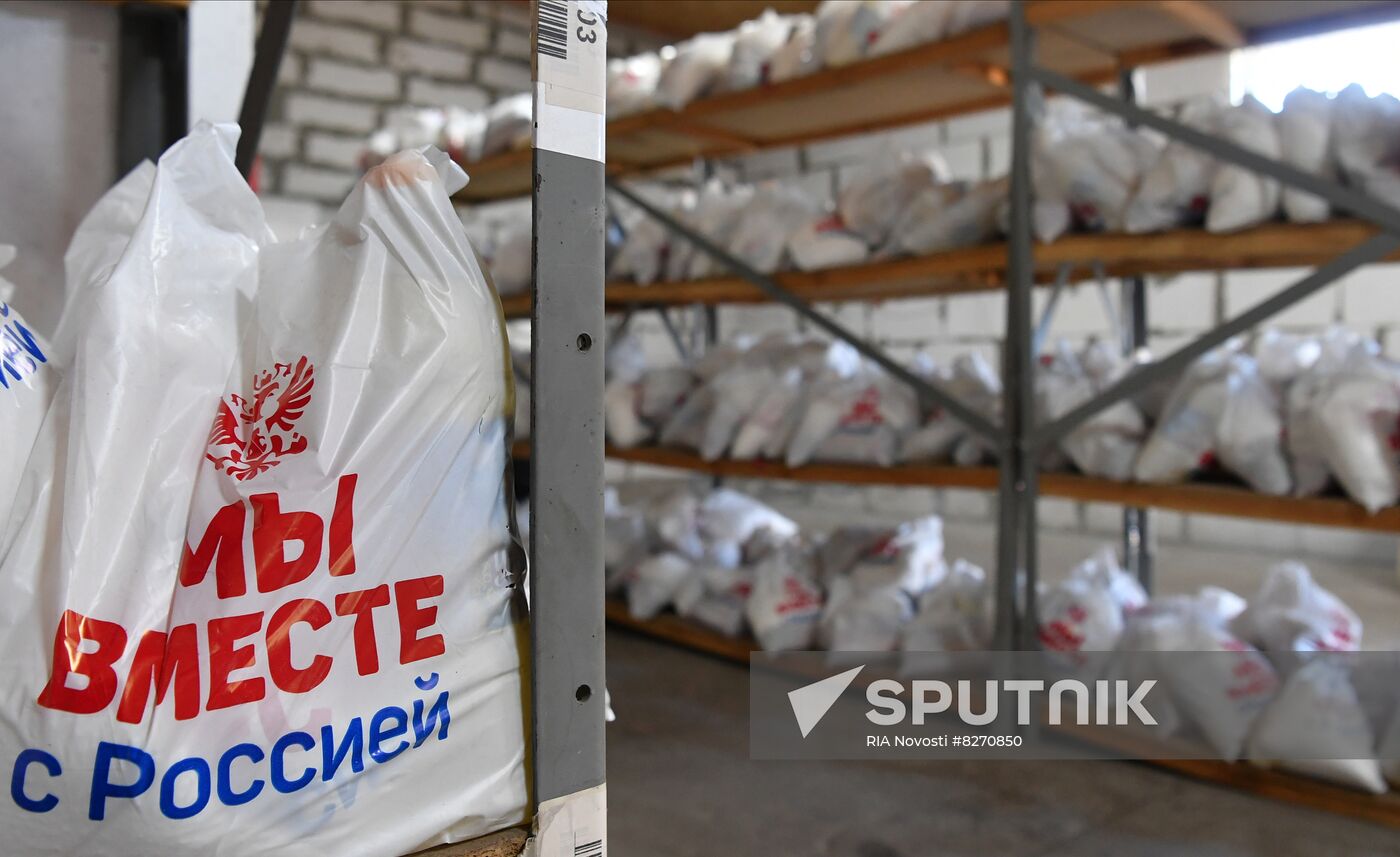 Ukraine Russia Military Operation Humanitarian Aid