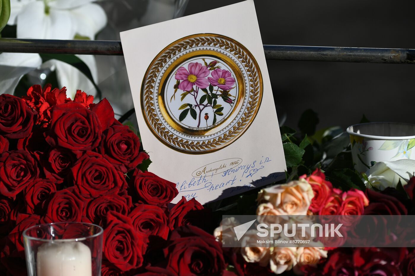 Russia Britain Queen Elizabeth II Death