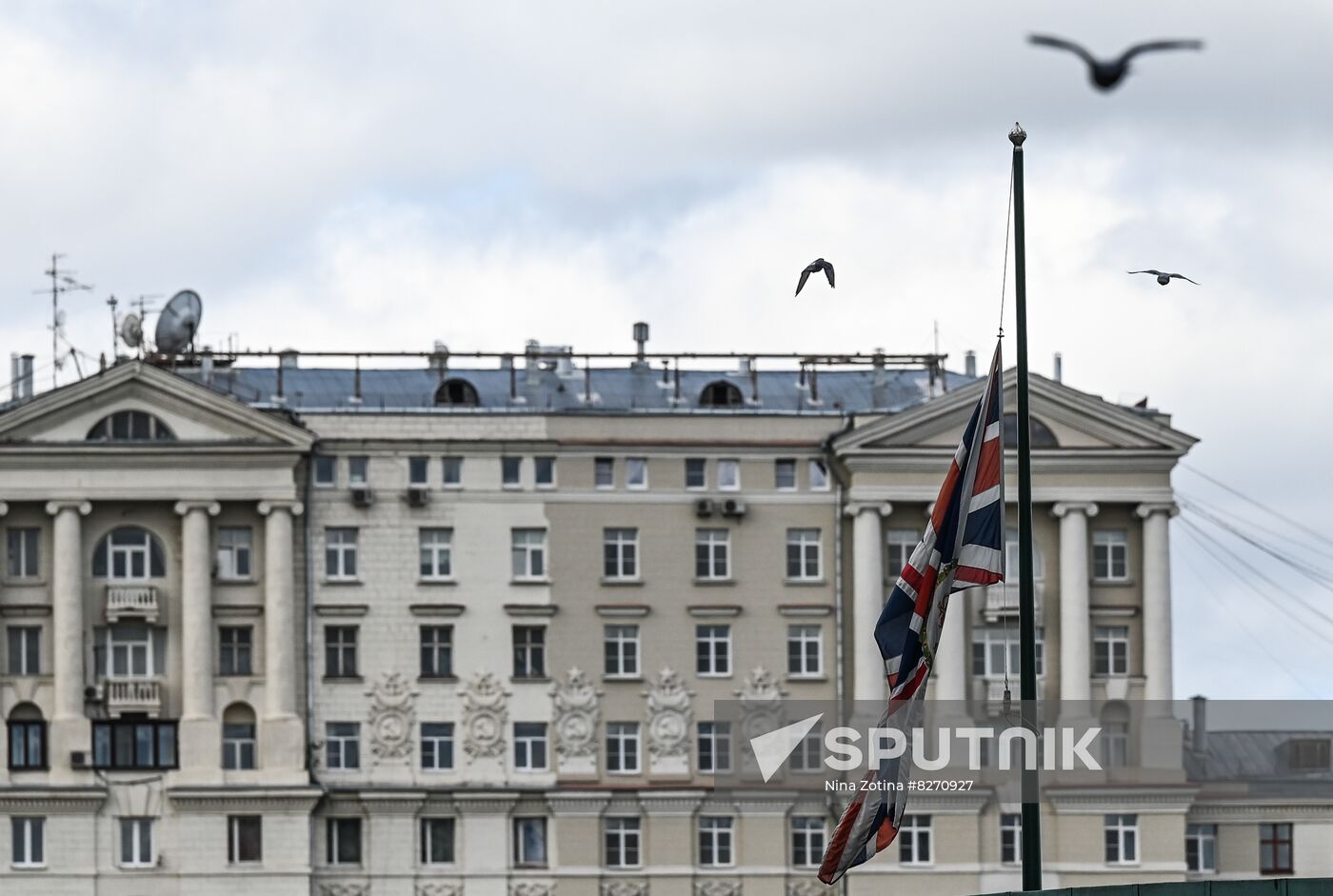 Russia Britain Queen Elizabeth II Death