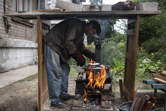 LPR Russia Ukraine Military Operation Daily Life