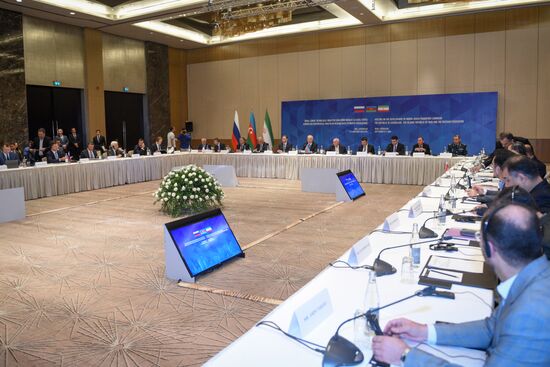 Azerbaijan Russia Iran Transport Corridor