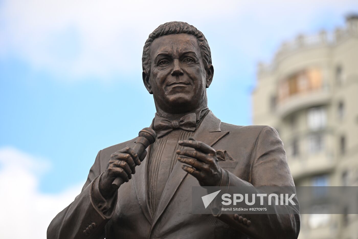 Russia Singer Kobzon Monument