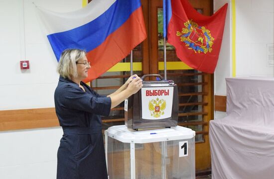 Russia Elections Single Voting Day