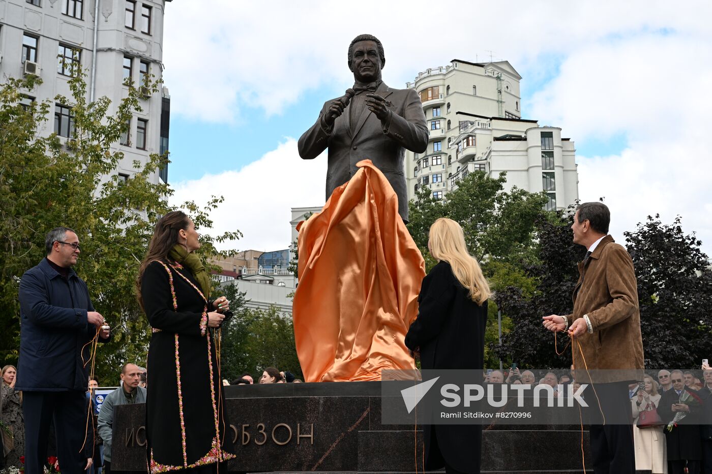 Russia Singer Kobzon Monument