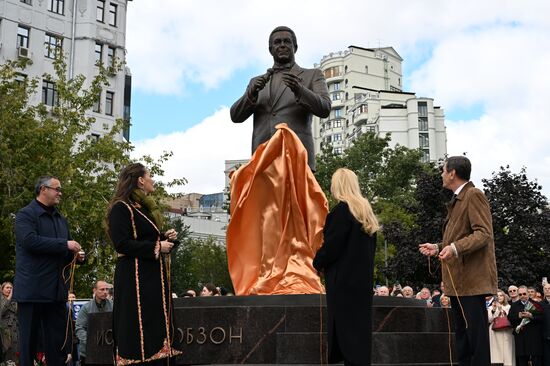 Russia Singer Kobzon Monument