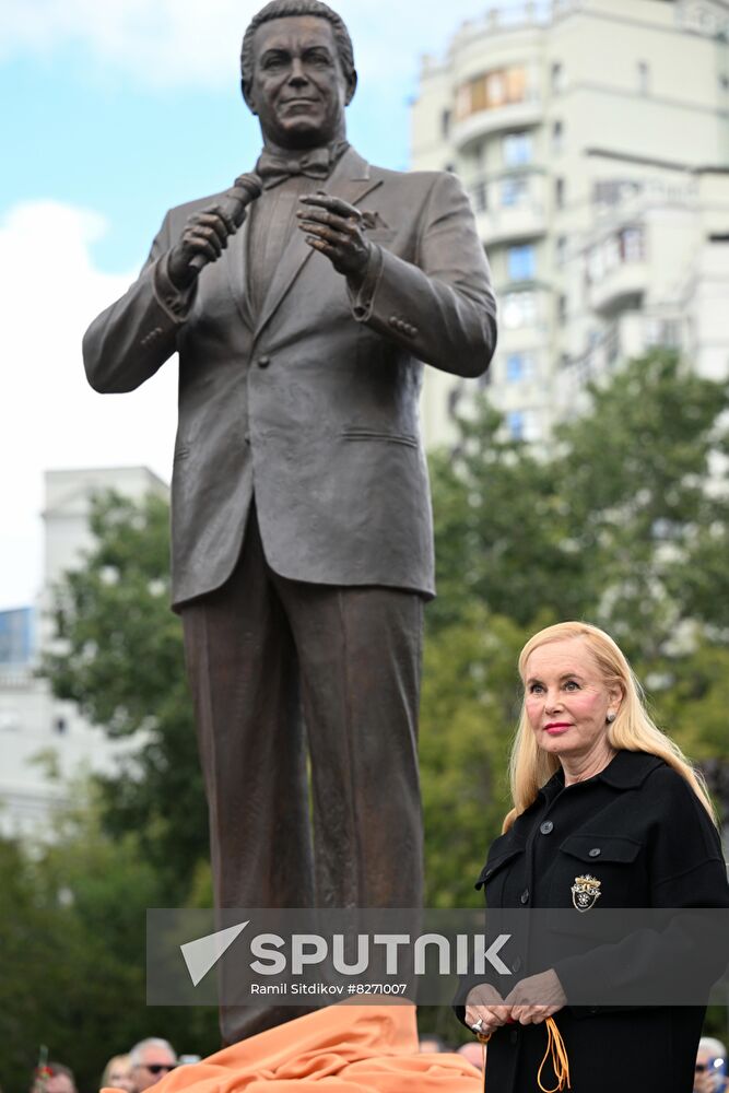 Russia Singer Kobzon Monument